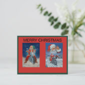 Santas on Motorcyclesはがき シーズンポストカード (スタンド正面)