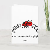 santas post office gingerbread house シーズンカード (裏面)