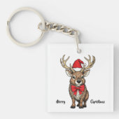 Santa's Reindeer キーホルダー (正面)