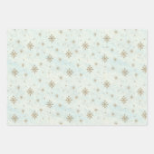 Santa's Retro Rotor Sleigh ラッピングペーパーシート (正面2)