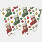 Santas Stocking フェイバーボックス (見開き)