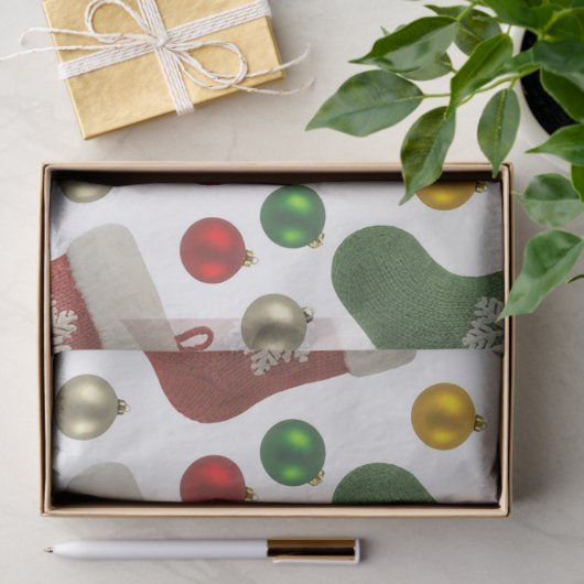 Santas Stocking 薄葉紙 (ギフト)