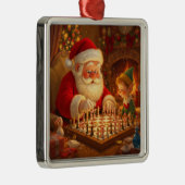  Santa's Strategy Session メタルオーナメント (右)