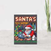 Santa's Tech Rebooting Pixel Support カード (正面)