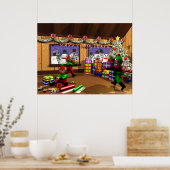 Santa's Warehouse ポスター (キッチン)