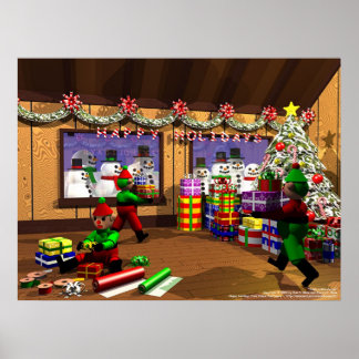 Santa's Warehouse ポスター