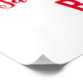 SANTA'S WATCHING BE GOOD KIDSクリスマスのモチベーション ポスター (角)