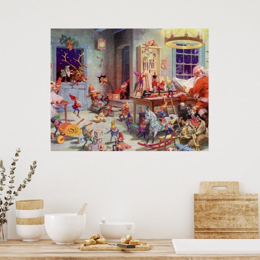 Santas Workshop ポスター (キッチン)