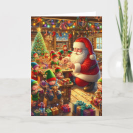 Santa's Workshop Christmas シーズンカード