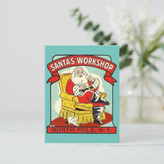 Santa's Workshop, North Pole N.Y. – はがき (スタンド正面)