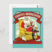 Santa's Workshop, North Pole N.Y. – はがき (正面/裏面)