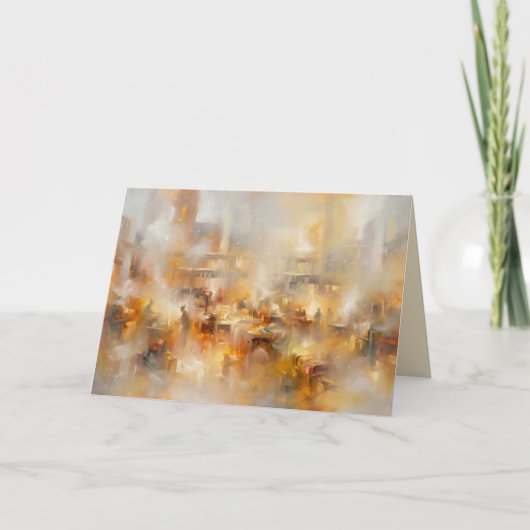 Santas Workshop Romantic Style Greeting Card シーズンカード (正面)