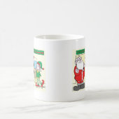 santawatercoolermug コーヒーマグカップ (中央)