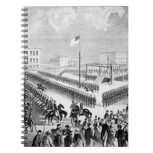 Santeeスー族の反乱、Mankato、ミネソタ、186 ノートブック (正面)