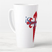 Santiago カフェラテマグ (左アングル)