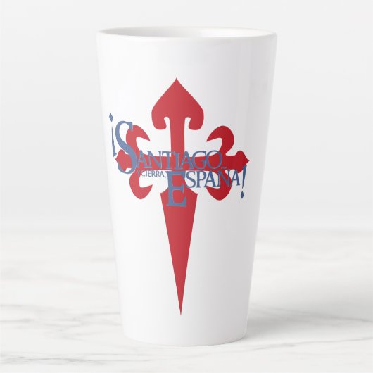 Santiago カフェラテマグ (正面)