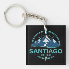 Santiago Chile South America キーホルダー
