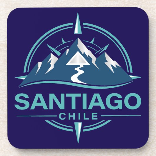 Santiago Chile South America コースター (正面)