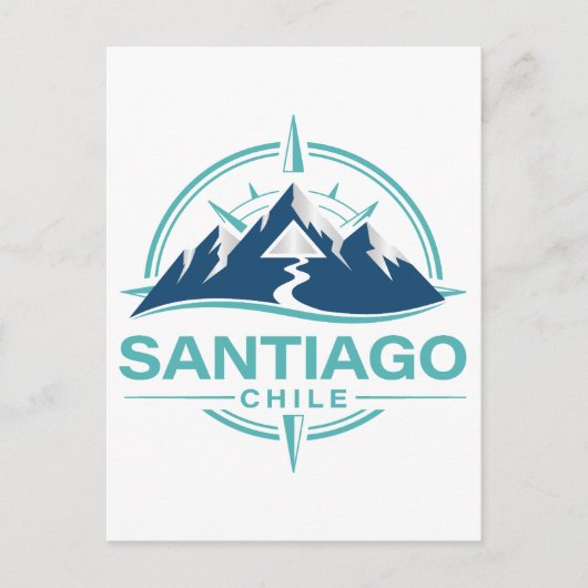Santiago Chile South America ポストカード (正面)