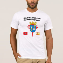 Santiago* de CampostelaスペインのTシャツ Tシャツ