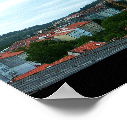 SANTIAGO DE COMPOSTELA ポスター (角)