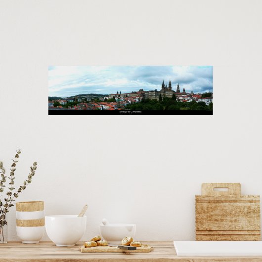 SANTIAGO DE COMPOSTELA ポスター (キッチン)