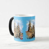 Santiago de Compostela モーフィングマグカップ (正面左)