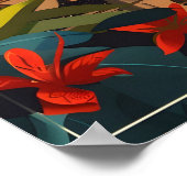 Santiago de Cuba：リズミカルなカリブの魂 ポスター (角)