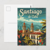 Santiago de Cuba:リズミカルなカリブの魂 ポストカード (正面/裏面)