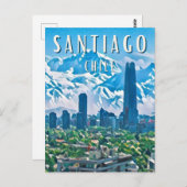 Santiago : La ville cosmopolite  ポストカード (正面/裏面)