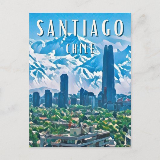 Santiago : La ville cosmopolite  ポストカード (正面)
