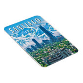 Santiago : La ville cosmopolite  マグネット (右側)