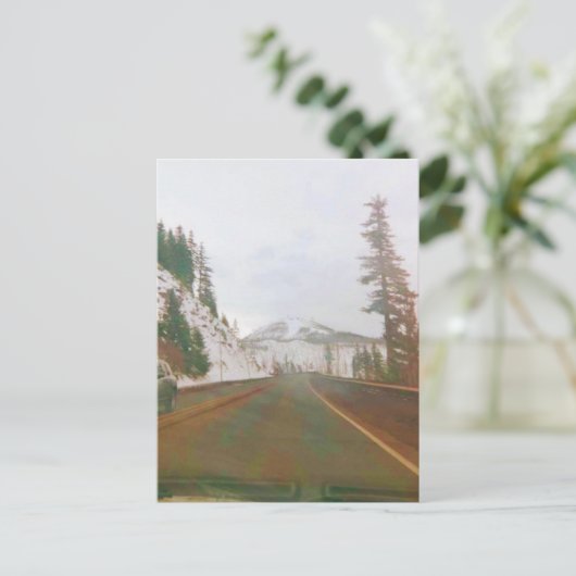 Santiam Pass. Central Oregon, USA ポストカード (スタンド正面)