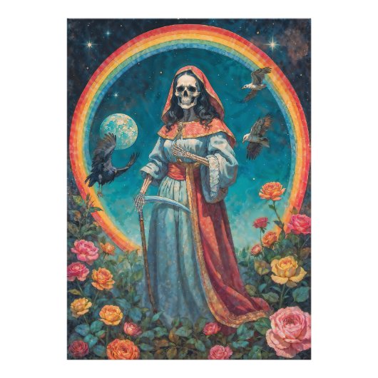Santisima muerte フォトプリント            (正面)