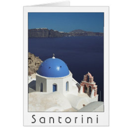 Santoriniのギリシャカード(中ブランク)