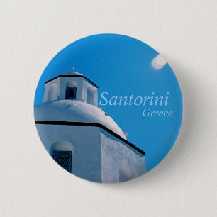 Santoriniのギリシャボタン 缶バッジ