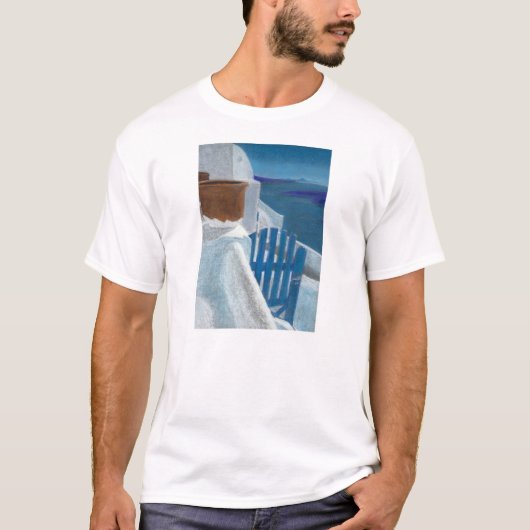 Santoriniのゲート Tシャツ (正面)