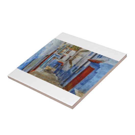 Santoriniのステップ タイル (側面)