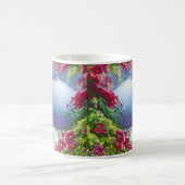 santoriniのドームのマグ コーヒーマグカップ (中央)