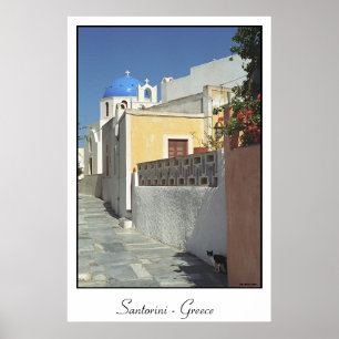 Santoriniの子猫 ポスター