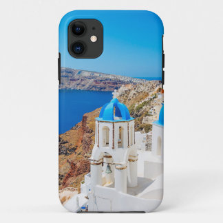 Santoriniの島-カルデラ、ギリシャ iPhone 11 ケース