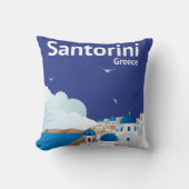 Santoriniギリシャ クッション (正面)