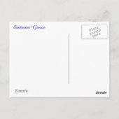 Santoriniギリシャ ポストカード (裏面)