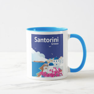 Santoriniギリシャ マグカップ