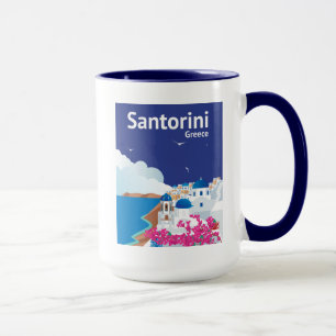 Santoriniギリシャ マグカップ