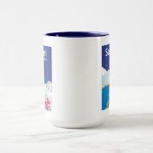 Santoriniギリシャ マグカップ (中央)