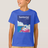 Santoriniギリシャ Tシャツ (正面)