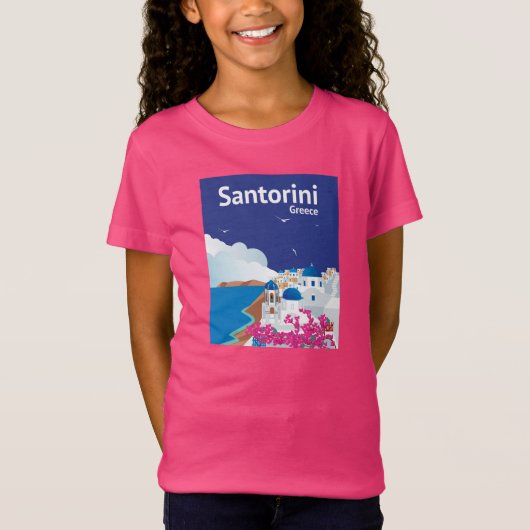 Santoriniギリシャ Tシャツ (正面)