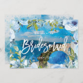 santorini私の花嫁のプロポーズカードになる サンキューカード (正面/裏面)