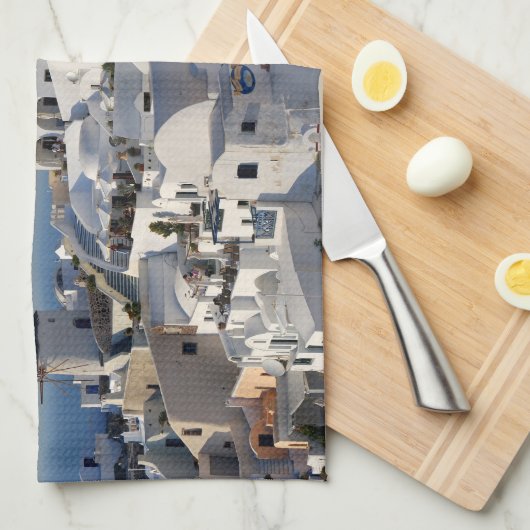 Santorini キッチンタオル (四つ折り)